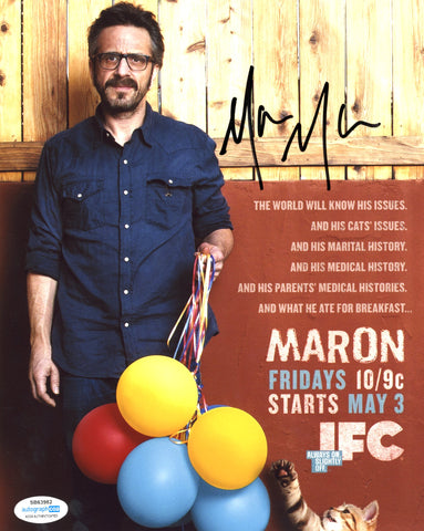 MARC MARON SIGNED 8X10 PHOTO ACOA