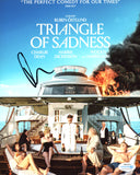 RUBEN OSTLUND SIGNED TRIANGLE OF SADNESS 8X10 PHOTO ACOA