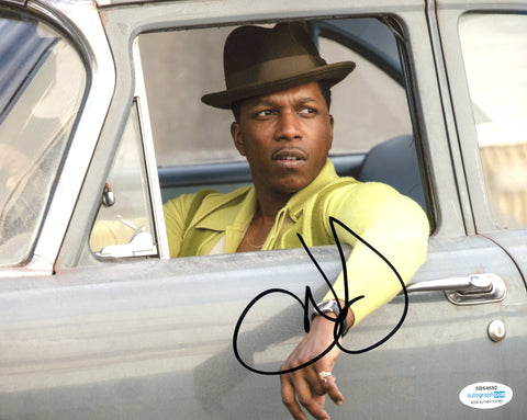 LESLIE ODOM JR. SIGNED THE MANY SAINTS OF NEWARK 8X10 PHOTO ACOA