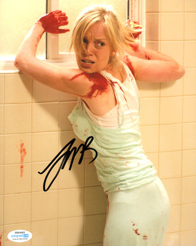 SARAH POLLEY SIGNED DAWN OF THE DEAD 8X10 PHOTO 2 ACOA