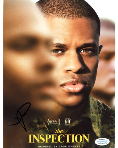 JEREMY POPE SIGNED THE INSPECTION 8X10 PHOTO ACOA