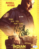 RUSSELL PETERS SIGNED THE INDIAN DETECTIVE 8X10 PHOTO ACOA
