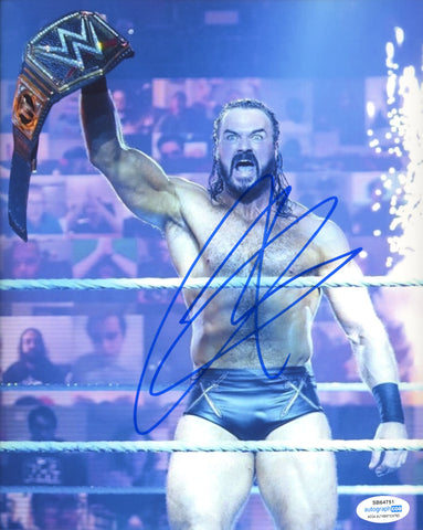 DREW MCINTYRE SIGNED WWE 8X10 PHOTO 2 ACOA