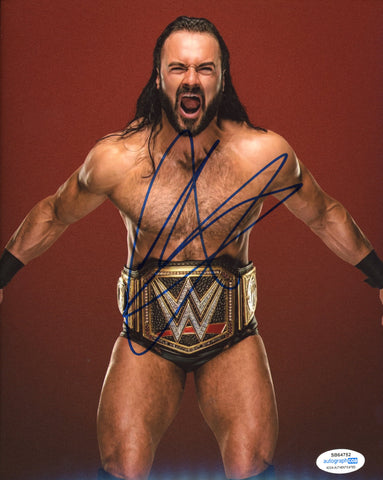 DREW MCINTYRE SIGNED WWE 8X10 PHOTO 3 ACOA