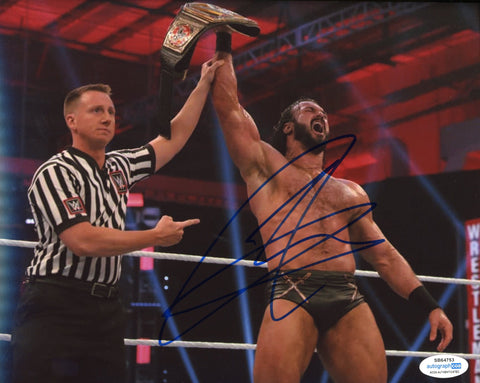 DREW MCINTYRE SIGNED WWE 8X10 PHOTO 4 ACOA
