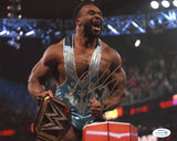 BIG E SIGNED WWE 8X10 PHOTO 2 ACOA
