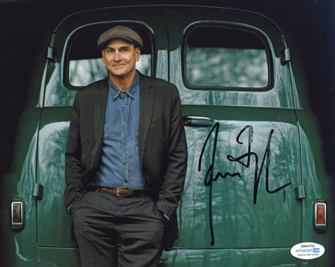 JAMES TAYLOR SIGNED 8X10 PHOTO 3 ACOA