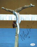 NADIA COMANECI SIGNED OLYMPIC GYMNASTICS 8X10 PHOTO 6 ACOA