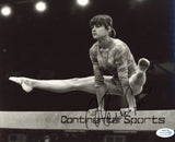 NADIA COMANECI SIGNED OLYMPIC GYMNASTICS 8X10 PHOTO 7 ACOA