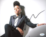 JANELLE MONAE SIGNED 8X10 PHOTO ACOA