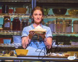 SARA BAREILLES SIGNED WAITRESS 8X10 PHOTO 3 ACOA