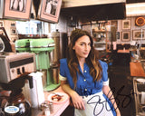 SARA BAREILLES SIGNED WAITRESS 8X10 PHOTO 4 ACOA