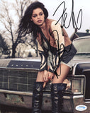 FEFE DOBSON SIGNED 8X10 PHOTO 3 ACOA