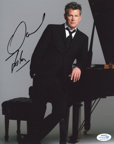 DAVID FOSTER SIGNED 8X10 PHOTO 6 ACOA