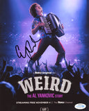ERIC APPEL SIGNED WEIRD THE AL YANKOVIC STORY 8X10 PHOTO 2 ACOA