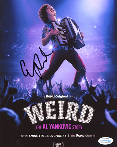 ERIC APPEL SIGNED WEIRD THE AL YANKOVIC STORY 8X10 PHOTO 2 ACOA