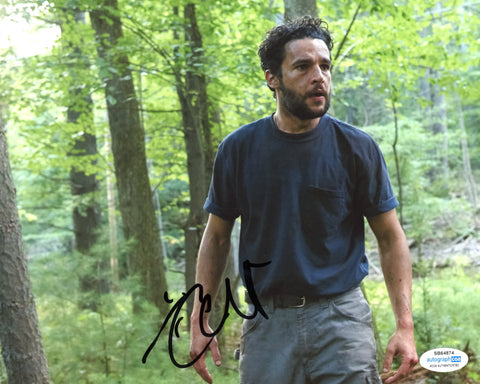 CHRISTOPHER ABBOTT SIGNED IT COMES AT NIGHT 8X10 PHOTO ACOA