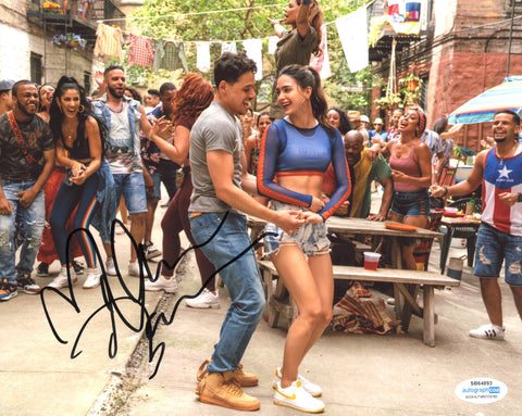 MELISSA BARRERA SIGNED IN THE HEIGHTS 8X10 PHOTO 2 ACOA