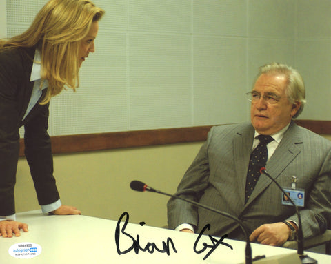 BRIAN COX SIGNED THE BOURNE SUPREMACY 8X10 PHOTO ACOA