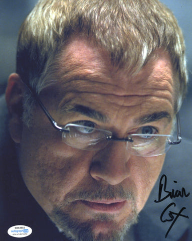 BRIAN COX SIGNED X-MEN X2 8X10 PHOTO ACOA