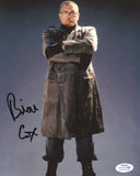 BRIAN COX SIGNED X-MEN X2 8X10 PHOTO 2 ACOA