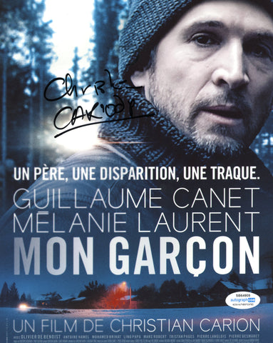 CHRISTIAN CARION SIGNED MON GARCON 8X10 PHOTO ACOA