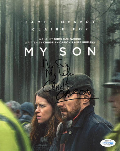 CHRISTIAN CARION SIGNED MY SON 8X10 PHOTO ACOA