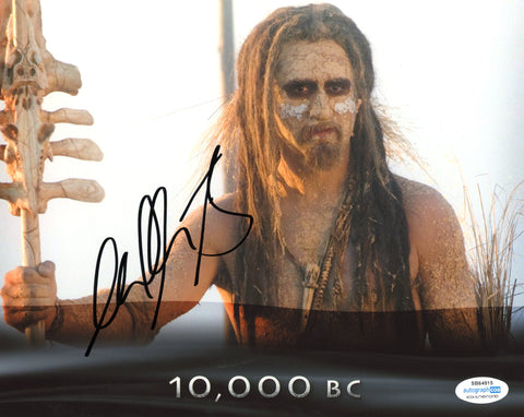CLIFF CURTIS SIGNED 10,000 BC 8X10 PHOTO ACOA