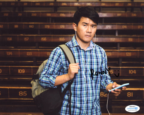 RONNY CHIENG SIGNED INTERNATIONAL STUDENT 8X10 PHOTO 2 ACOA