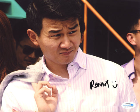 RONNY CHIENG SIGNED 8X10 PHOTO 2 ACOA