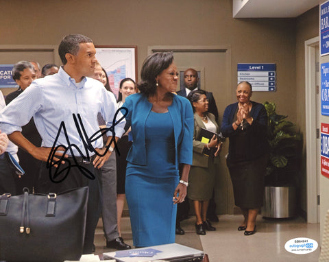 O.T. FAGBENLE SIGNED THE FIRST LADY 8X10 PHOTO ACOA