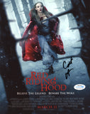 CATHERINE HARDWICKE SIGNED RED RIDING HOOD 8X10 PHOTO ACOA