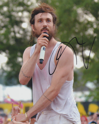 ALEX EBERT SIGNED EDWARD SHARPE AND THE MAGNETIC ZEROS 8X10 PHOTO