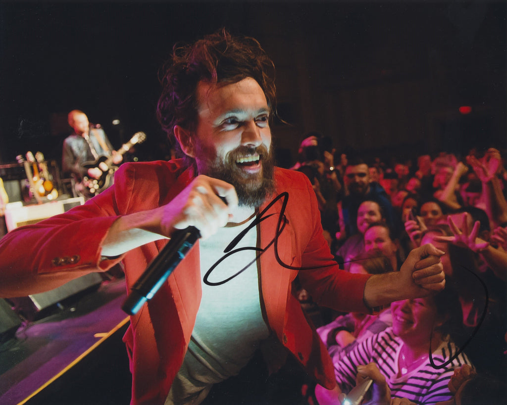 ALEX EBERT SIGNED EDWARD SHARPE AND THE MAGNETIC ZEROS 8X10 PHOTO 2 ...