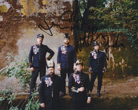 THE DECEMBERISTS SIGNED 8X10 PHOTO