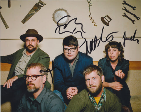 THE DECEMBERISTS SIGNED 8X10 PHOTO 2