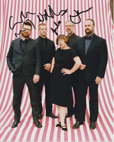 THE DECEMBERISTS SIGNED 8X10 PHOTO 3