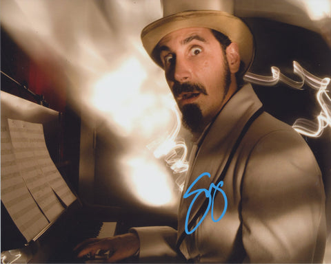 SERJ TANKIAN SIGNED SYSTEM OF A DOWN 8X10 PHOTO