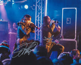 ANDREA FERRO AND CRISTINA SCABBIA SIGNED LACUNA COIL 8X10 2