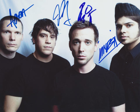 BILLY TALENT SIGNED 8X10 PHOTO