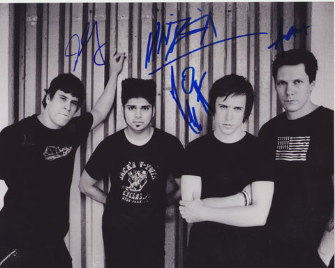 BILLY TALENT SIGNED 8X10 PHOTO 2