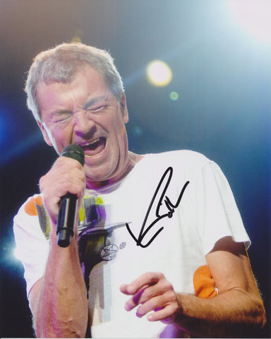 IAN GILLAN SIGNED DEEP PURPLE 8X10 PHOTO