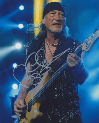 ROGER GLOVER SIGNED DEEP PURPLE 8X10 PHOTO 2