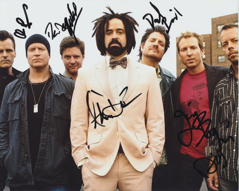 COUNTING CROWS SIGNED 8X10 PHOTO