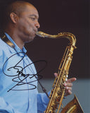 BRANFORD MARSALIS SIGNED 8X10 PHOTO