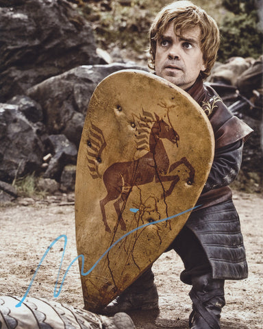 PETER DINKLAGE SIGNED GAME OF THRONES 8X10 PHOTO