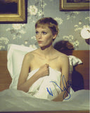 MIA FARROW SIGNED ROSEMARY'S BABY 8X10 PHOTO