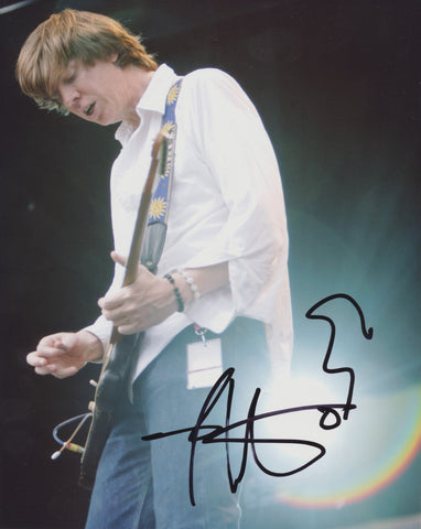 THURSTON MOORE SIGNED SONIC YOUTH 8X10 PHOTO 2