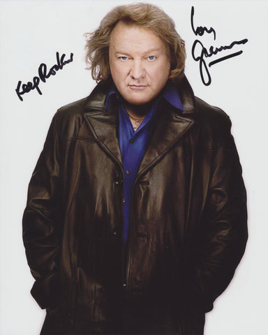 LOU GRAMM SIGNED FOREIGNER 8X10 PHOTO