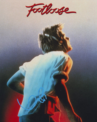 KEVIN BACON SIGNED FOOTLOOSE 8X10 PHOTO 4